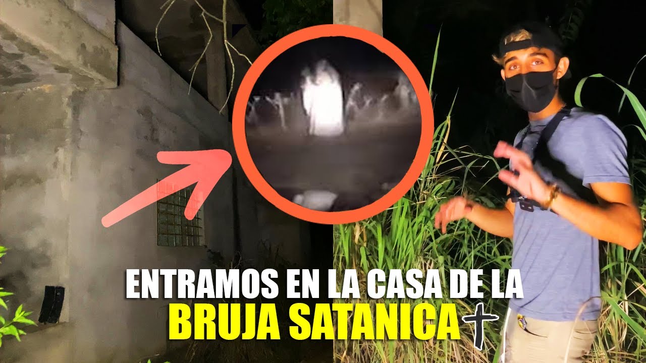 NOS METIMOS A LA CASA DE UNA BRUJA SATANICA!!
