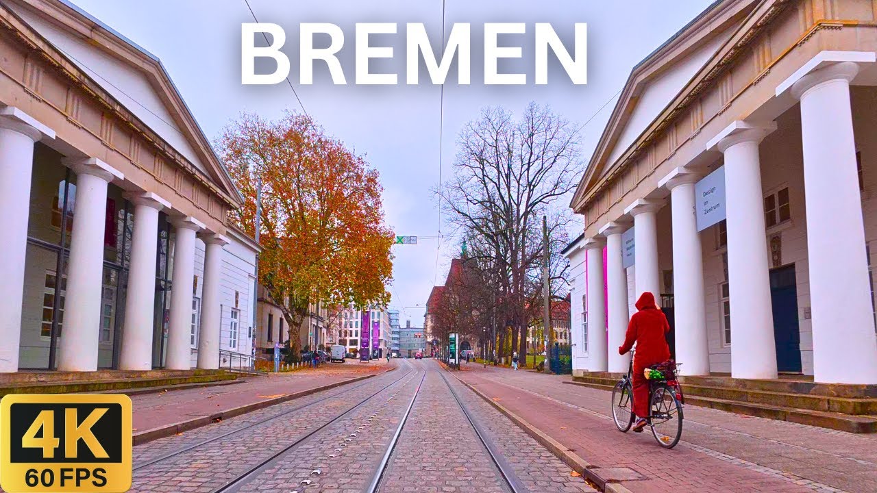 BREMEN Germany 🇩🇪 | Driving Tour 4K 🚗 – Historic Hanseatic City