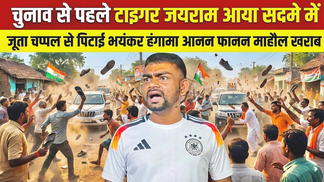 चुनाव से पहले टाइगर जयराम आया सदमे में | जूता चप्पल से पिटाई भयंकर हंगामा सबके रोंगटे खड़े