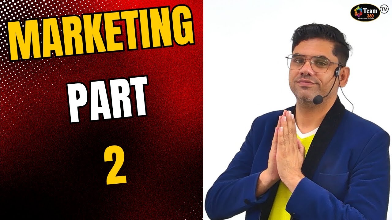 DMIT MARKETING PT- 2 | VIPUL SIR | TEAM 360 |