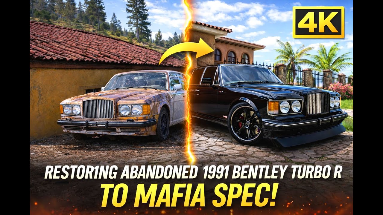 Abandoned 1991 Bentley Turbo R Restored to Mafia Spec (Full 4K Transformation)| Forza Horizon