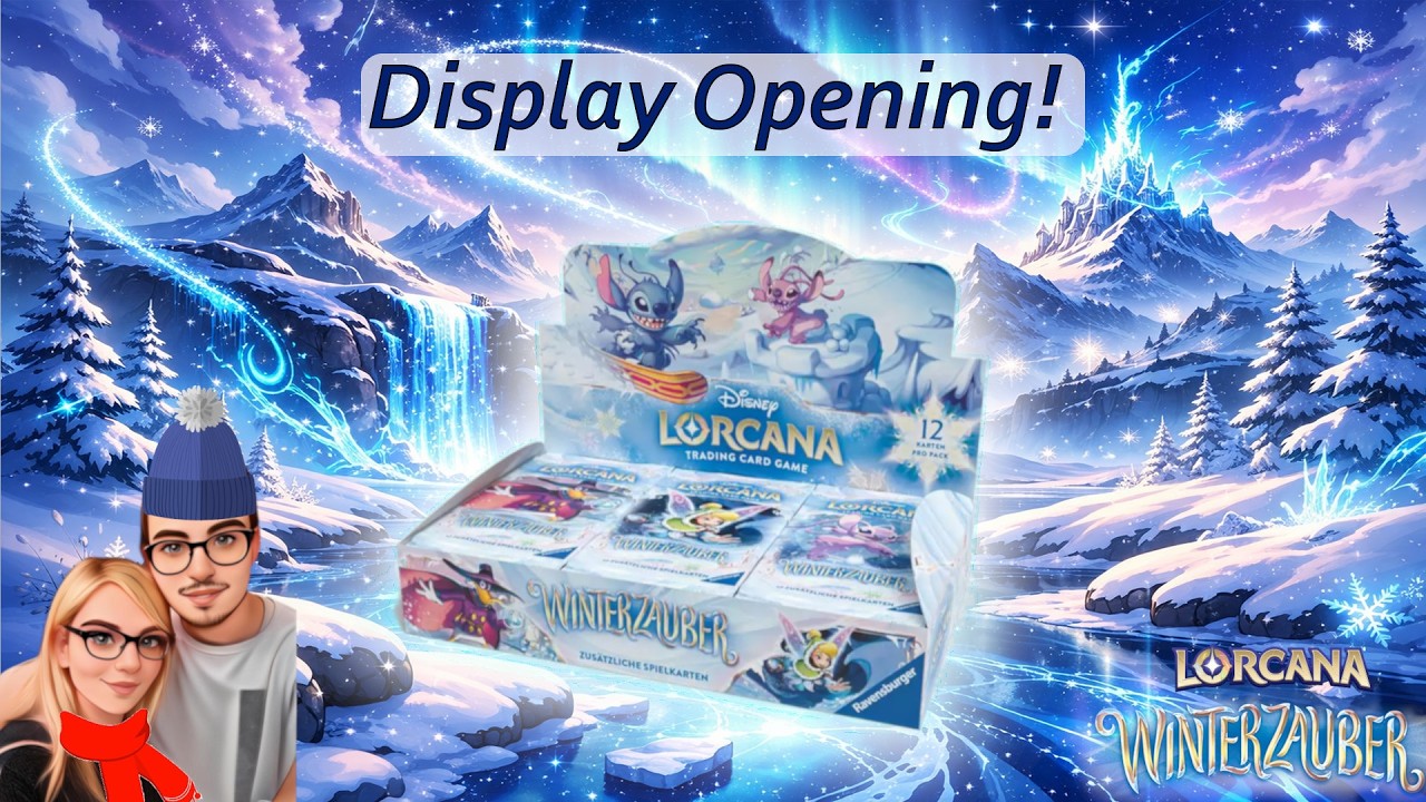 Winterzauber Booster Display Opening | 24 Packs | Disney Lorcana [Deutsch]