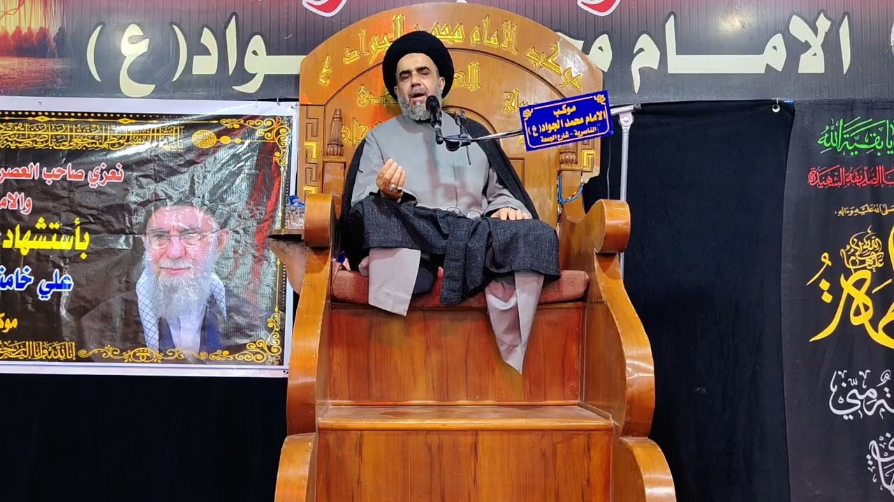 اليوم الثاني والعشرون من شهر رمضان المبارك ١٤٤٧هـ حيث ارتقى المنبر سماحة السيد طه السيد باقر الياسري