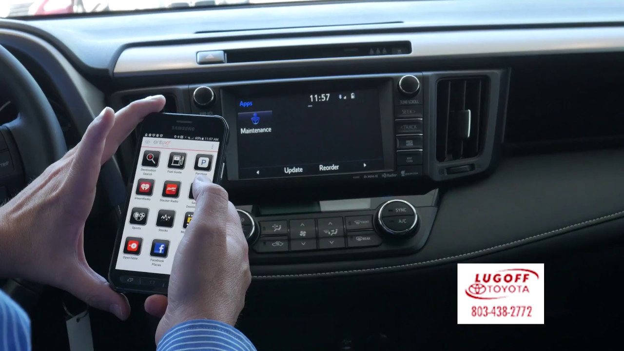 Entune App Suite on your new Toyota