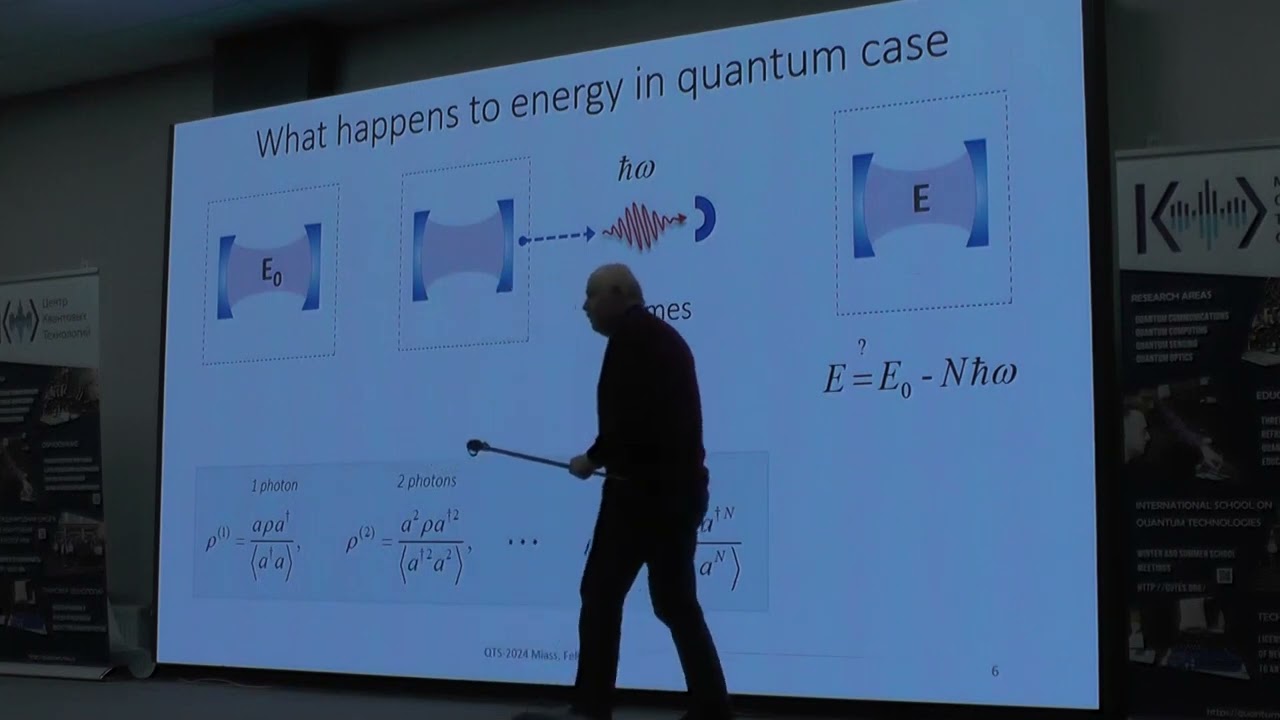 Quanta and energy conservation