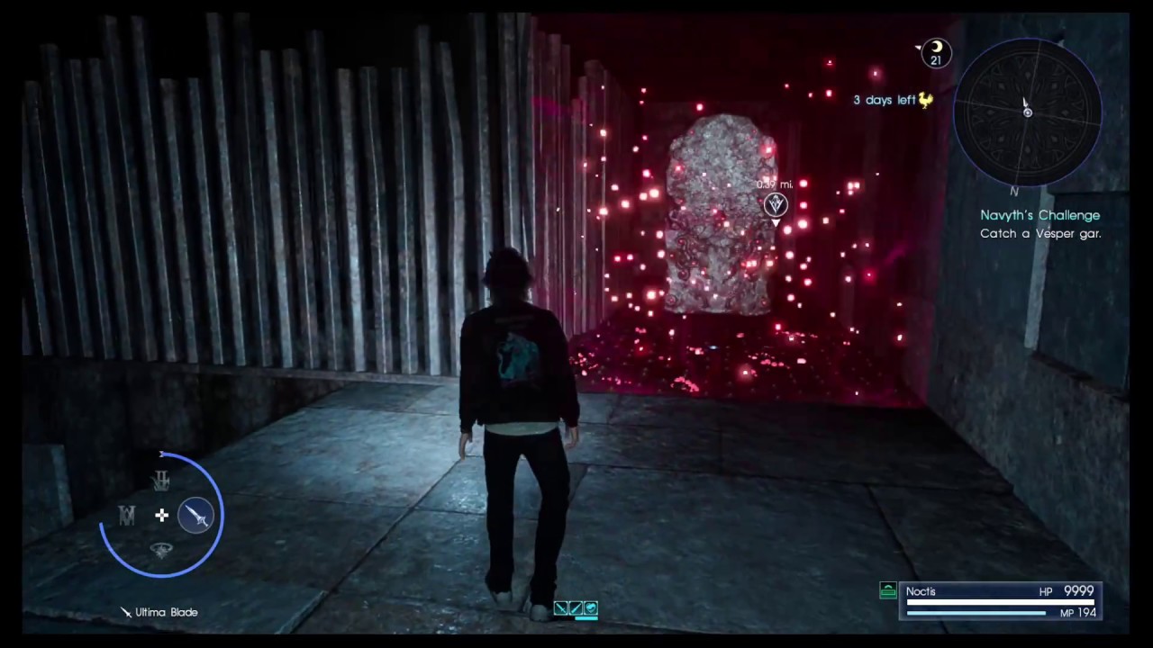 Final Fantasy XV: Pittios Ruins dungeon