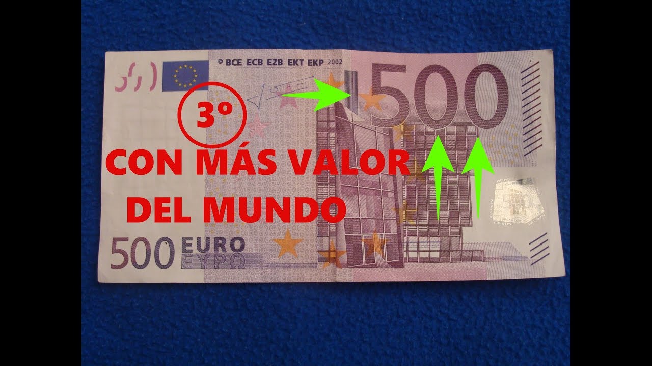 BILLETE DE 500 EUROS