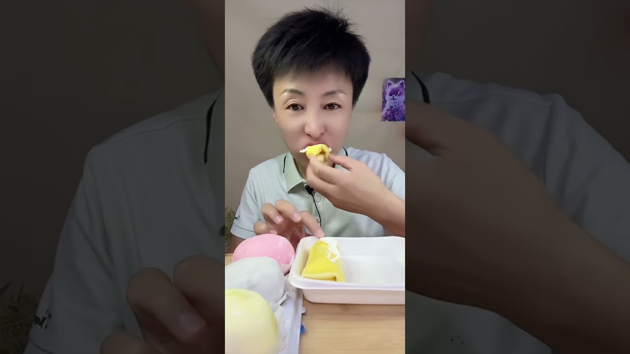 Asmr mochi dessert