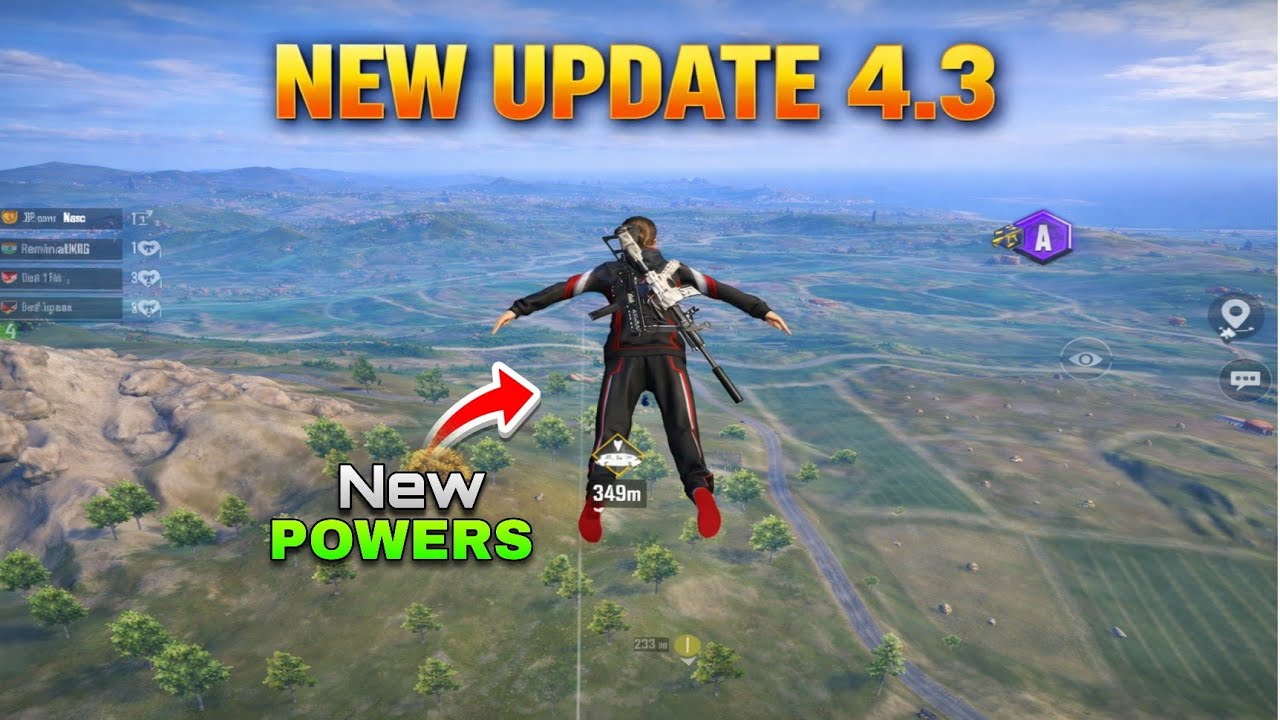 🔥BGMI New Update 4.3 | All New Powers And Features Explained💀
