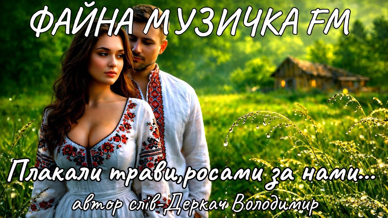 Плакали трави,росами  за нами... Дуже гарна лірична  пісня!!!