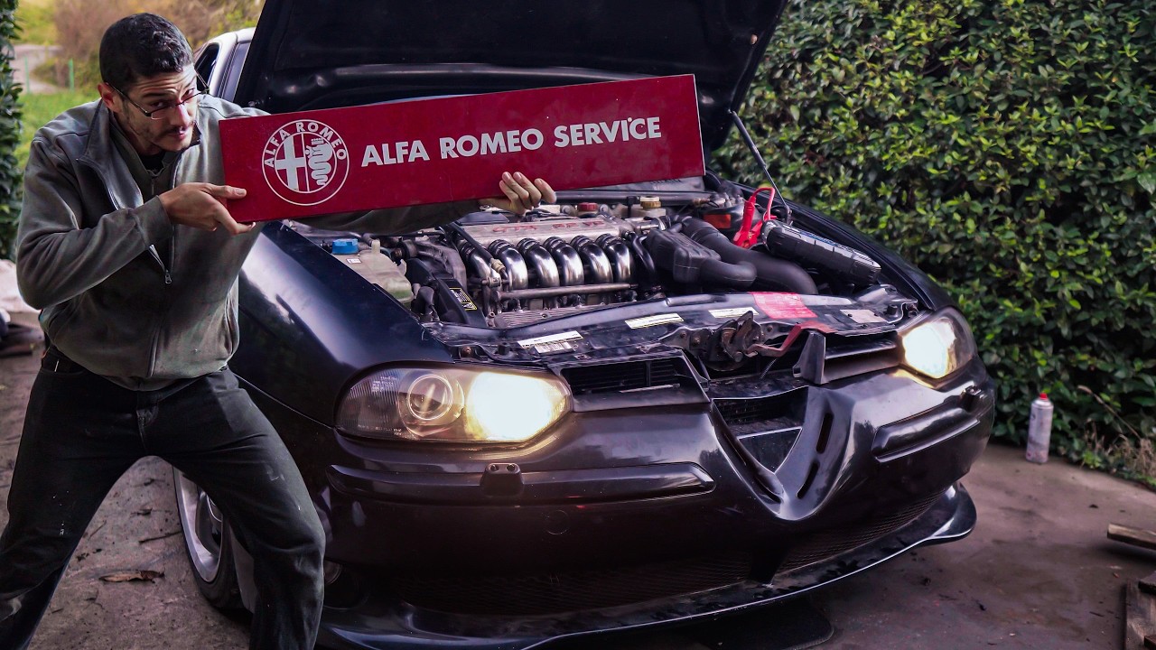 Услышим ли мы этот рев V6 после 10 лет забвения? Alfa Romeo 156 GTA эпизод 2