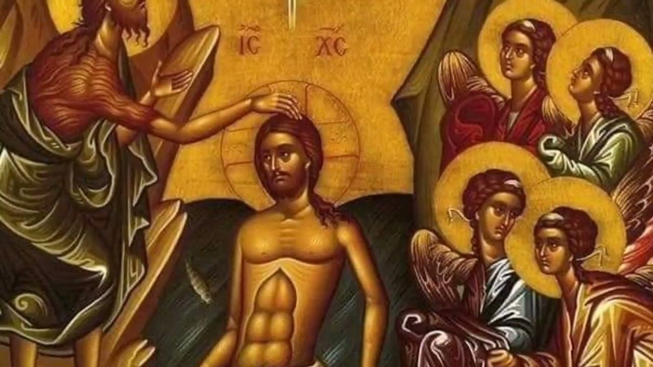 Δόξα· «Νάματα ἰορδάνεια» . Δοξαστικόν Αίνων Θεοφανείων.