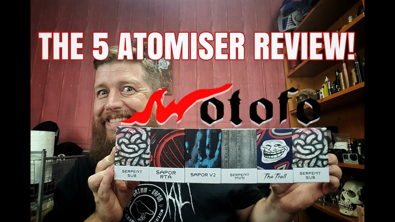 Сапор RTA 25, Тролль 25, Сапор RDA 22&25, Serpent Sub 22&25, Serpent Mini 25 - ОБЗОР!!!!