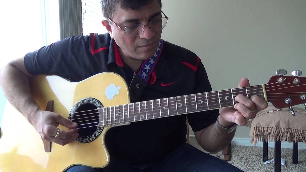 Lyin' Eyes (Eagles Cover) guitar chords and lead lesson by Suresh