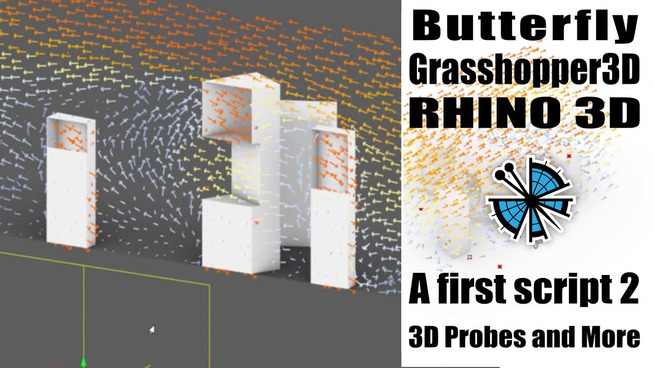 Butterfly CFD | 3d Probes, Units, Turbulence and More | Fluid dynamics Rhino Grasshopper3D | Part 02