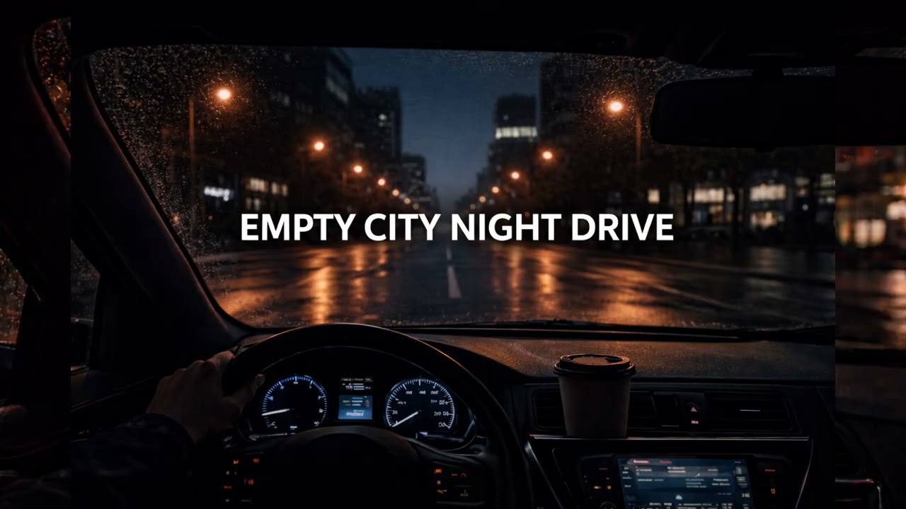Empty City Night Drive | Late Night R&B Playlist