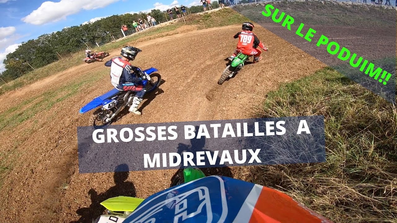 INTENSE CE WEEK-END!!! motocross Midrevaux Trophée 450cc 12/09/21