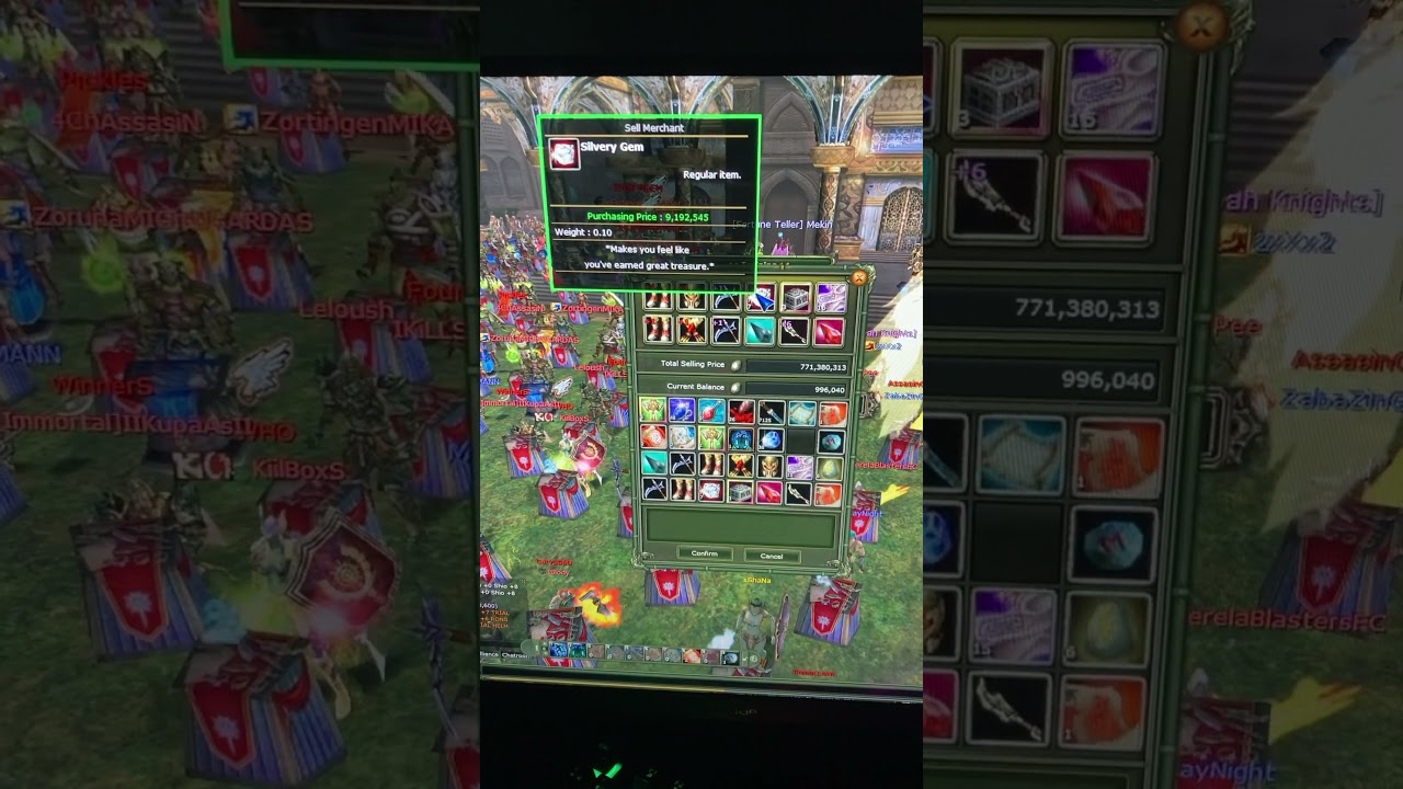 BALROG FARM DROP #knightonline #knightonlinefarm #nttgame #pandora