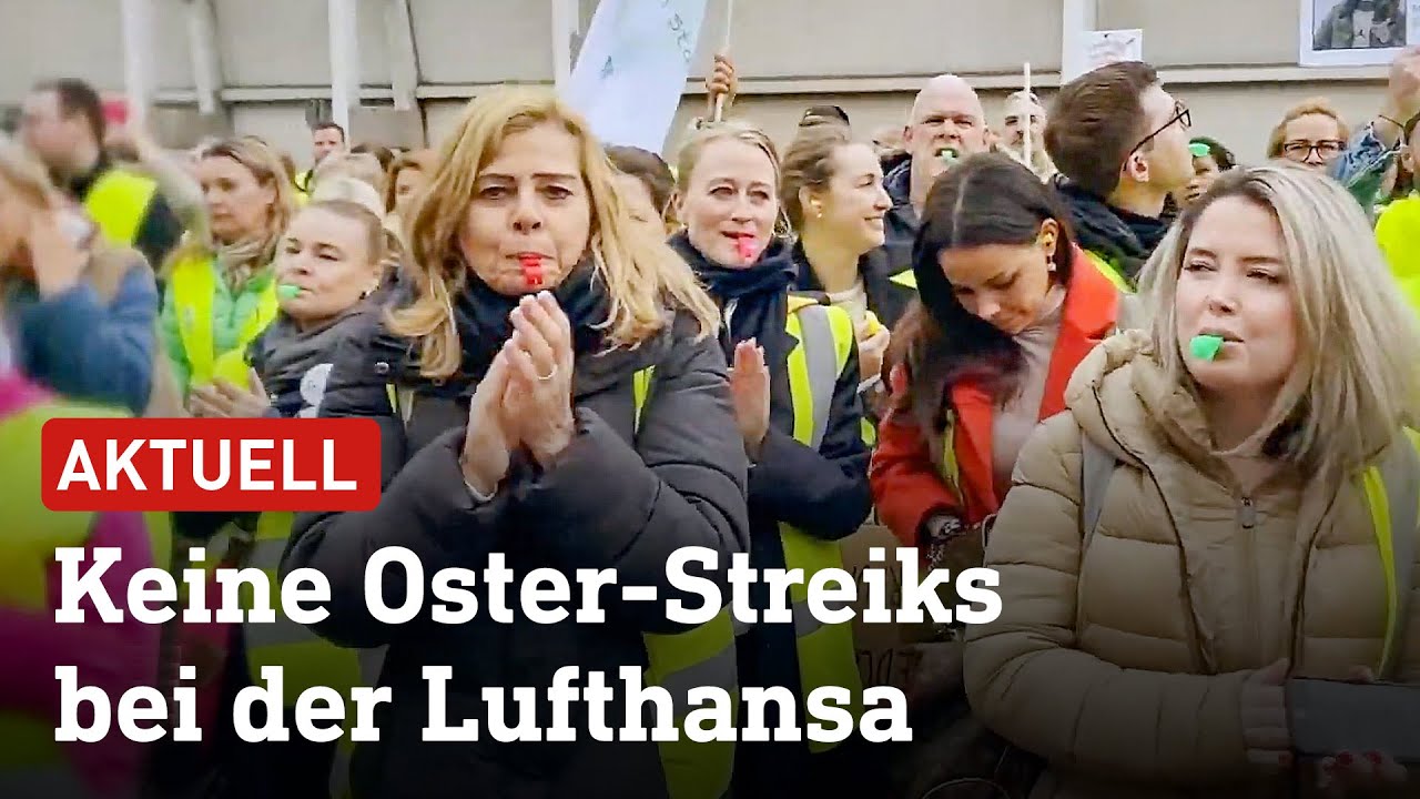 Lufthansa einigt sich mit Bodenpersonal | hessenschau