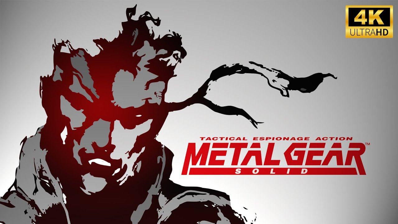 Metal Gear Solid • 4K AI Upscaled E3 1997 Trailer • PSone