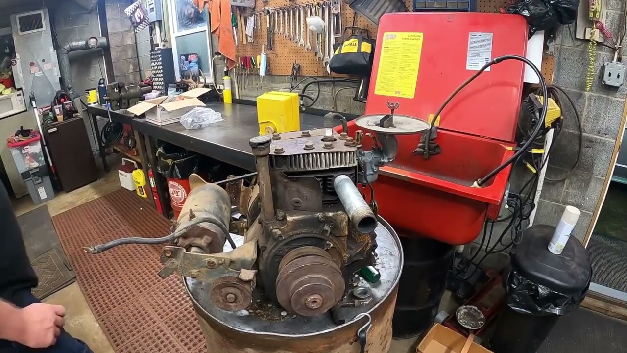 Getting a tecumseh hh120 running from a sears garden tractor.