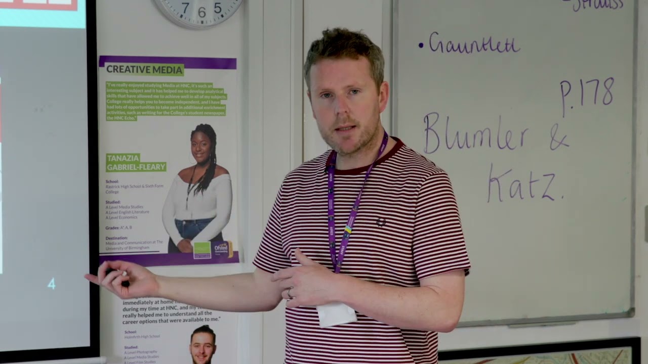 A Level Media Studies Lesson Taster 2022