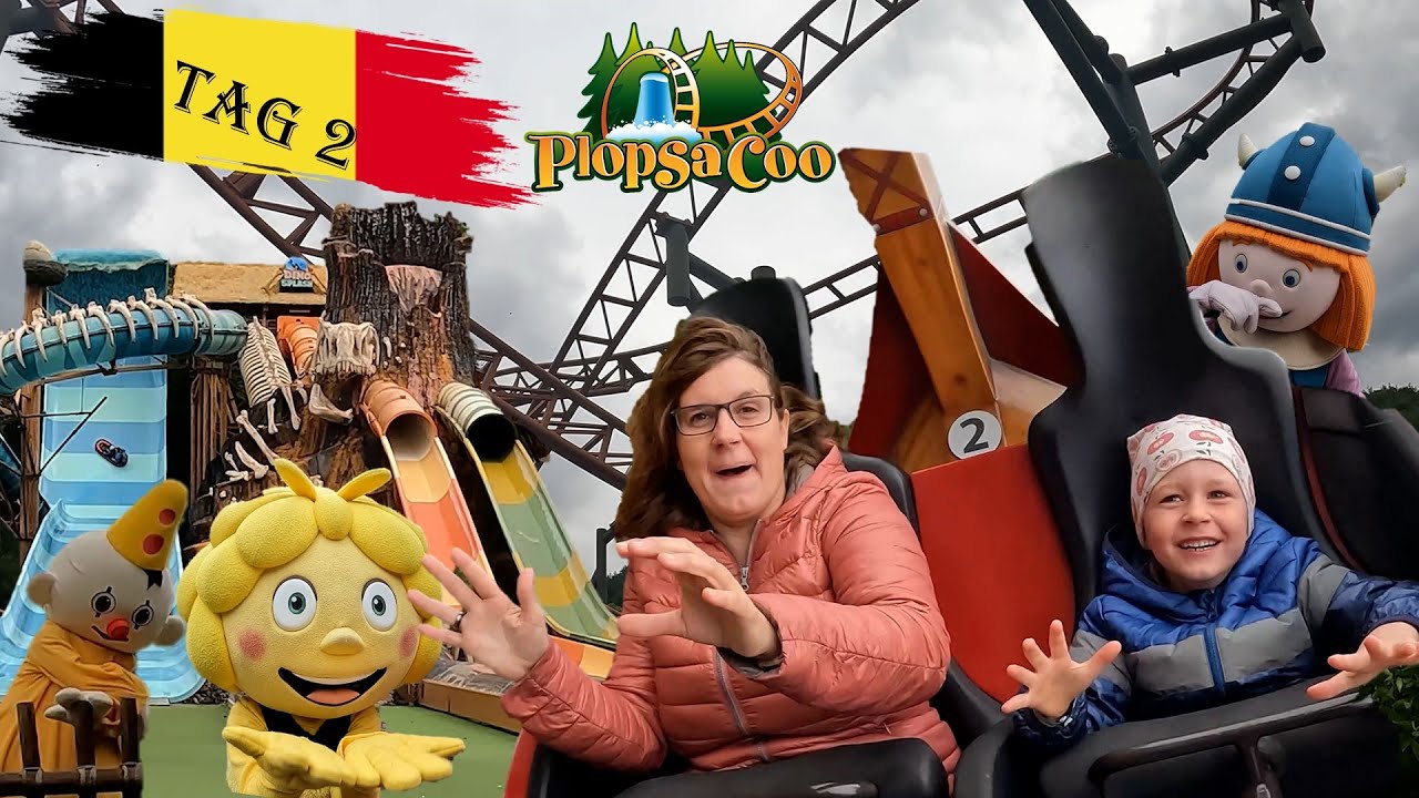 Plopsa Coo - Park allein für uns? Klein, Süß, Besonders (4K)| Belgien übers Wochenende I VLOG #027-3