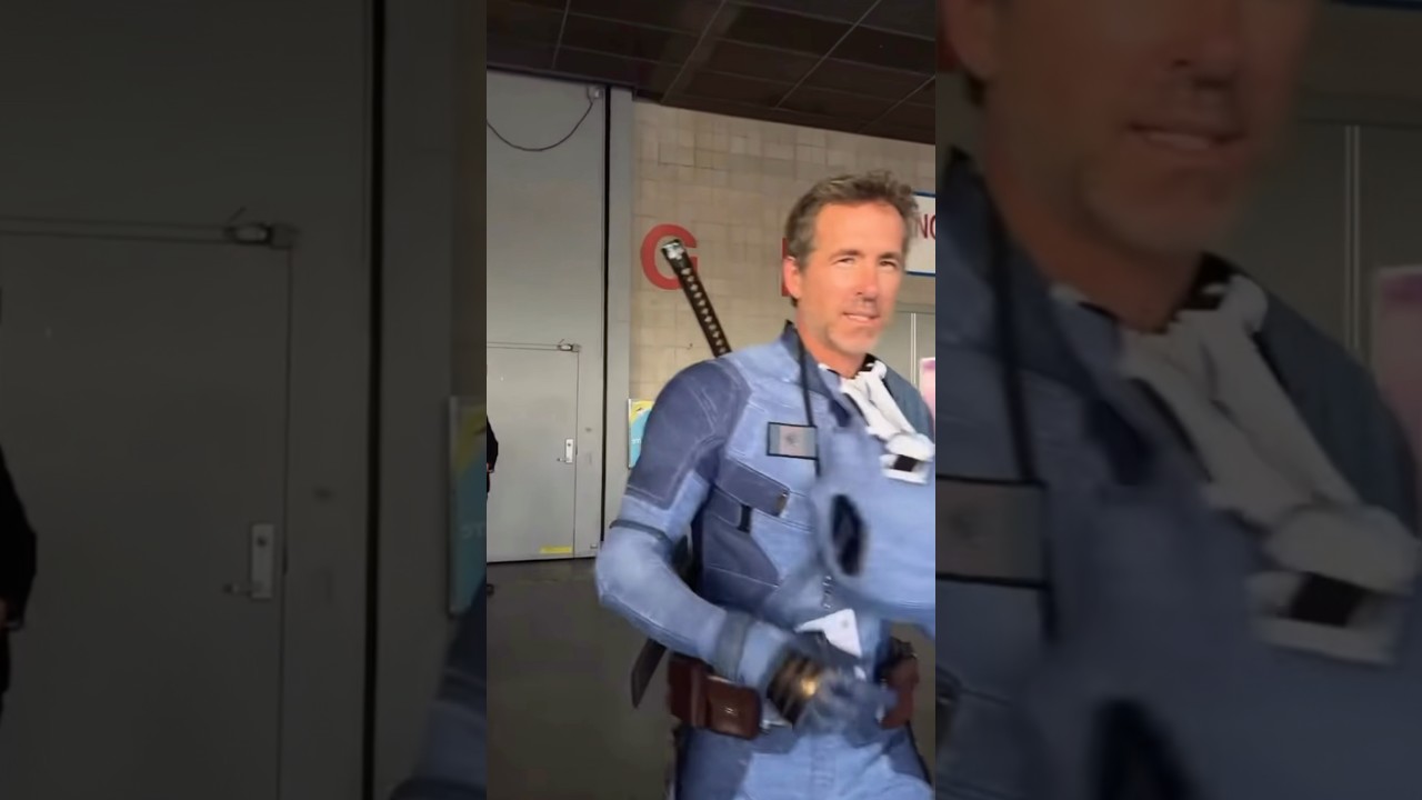 Никто не знал, что это Райан Рейнольдс! Дэдпул врывается на SDCC 2026 в образе Джинпула / Джинсов...