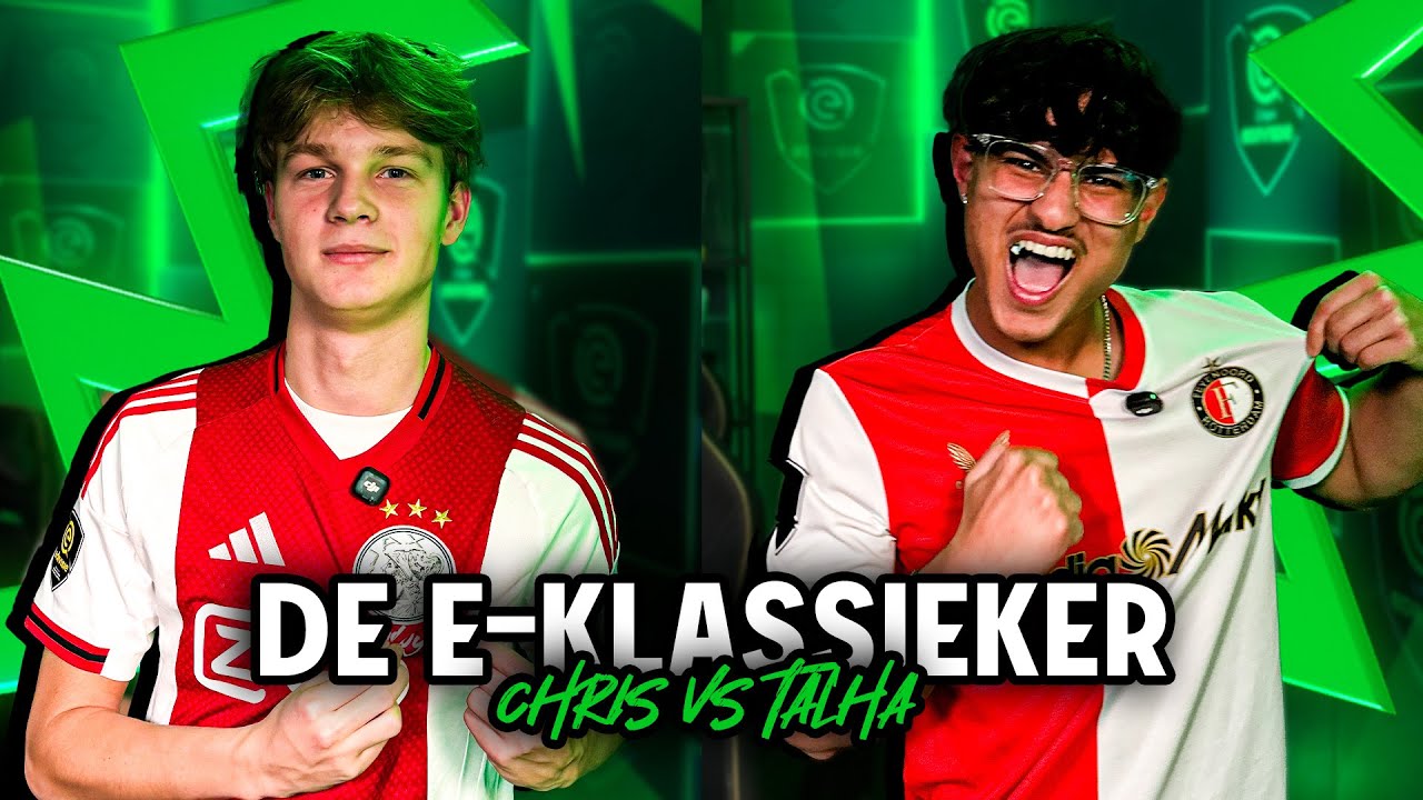 DE E-KLASSIEKER: Ajax vs Feyenoord met Chris, Talha & Dani Visser! | KPN eDivisie
