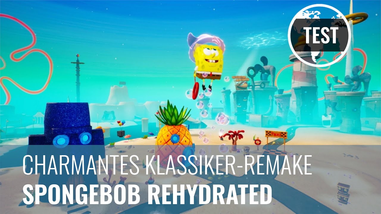 Spongebob Squarepants - Battle for Bikini Bottom Rehydrated im Test (4K, German, Review)