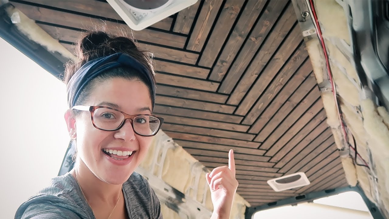 One of a Kind Van Ceiling | The 30 Day Van Build