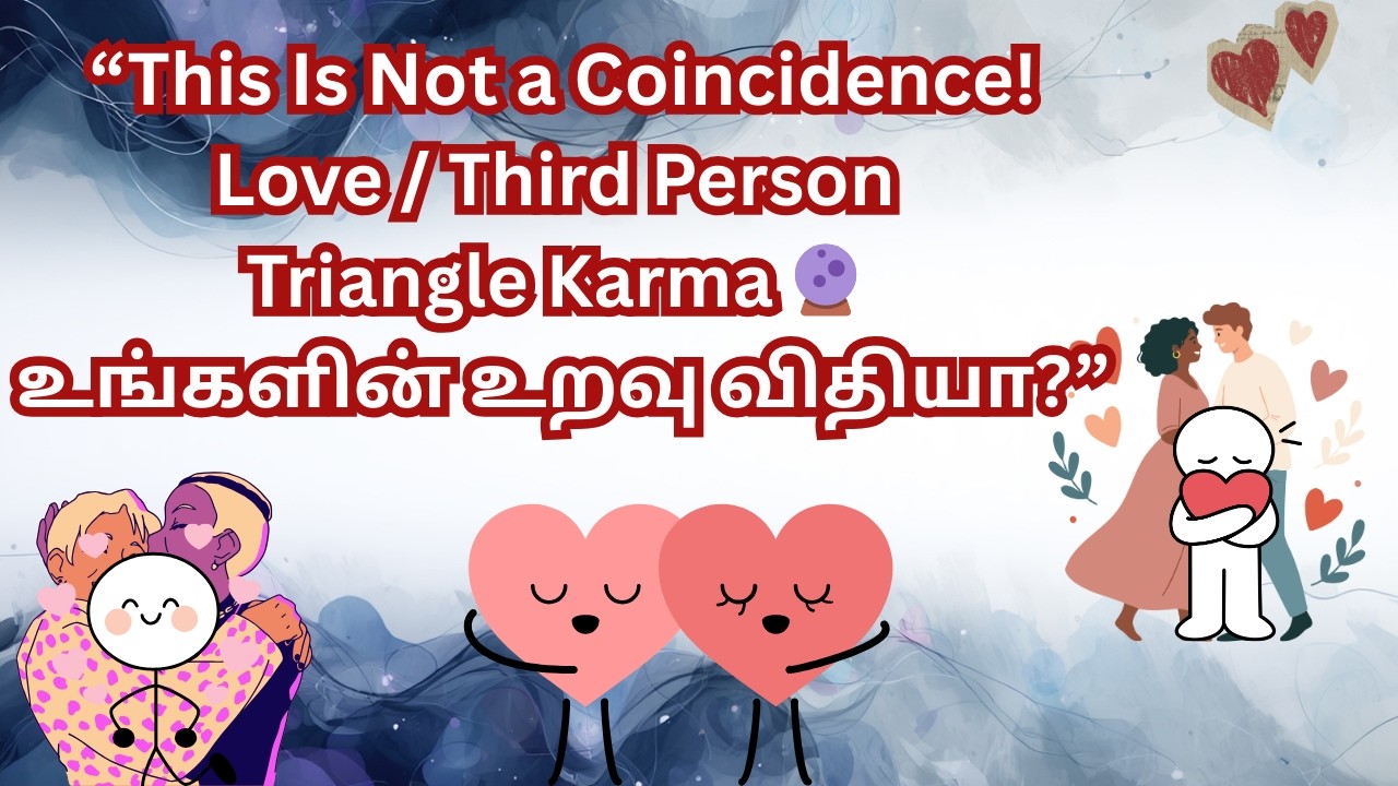 “This Is Not a Coincidence! Love Triangle Karma 🔮 | உங்களின் உறவு விதியா?”