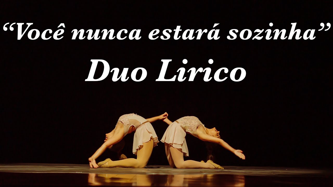 DUO JAZZ LÍRICO “VOCÊ NUNCA ESTARÁ SOZINHA” - studio Mél Vieira