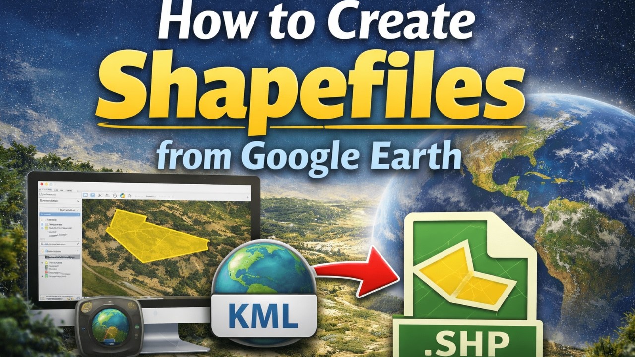 Lesson 9: How to Create Shapefiles from Google Earth