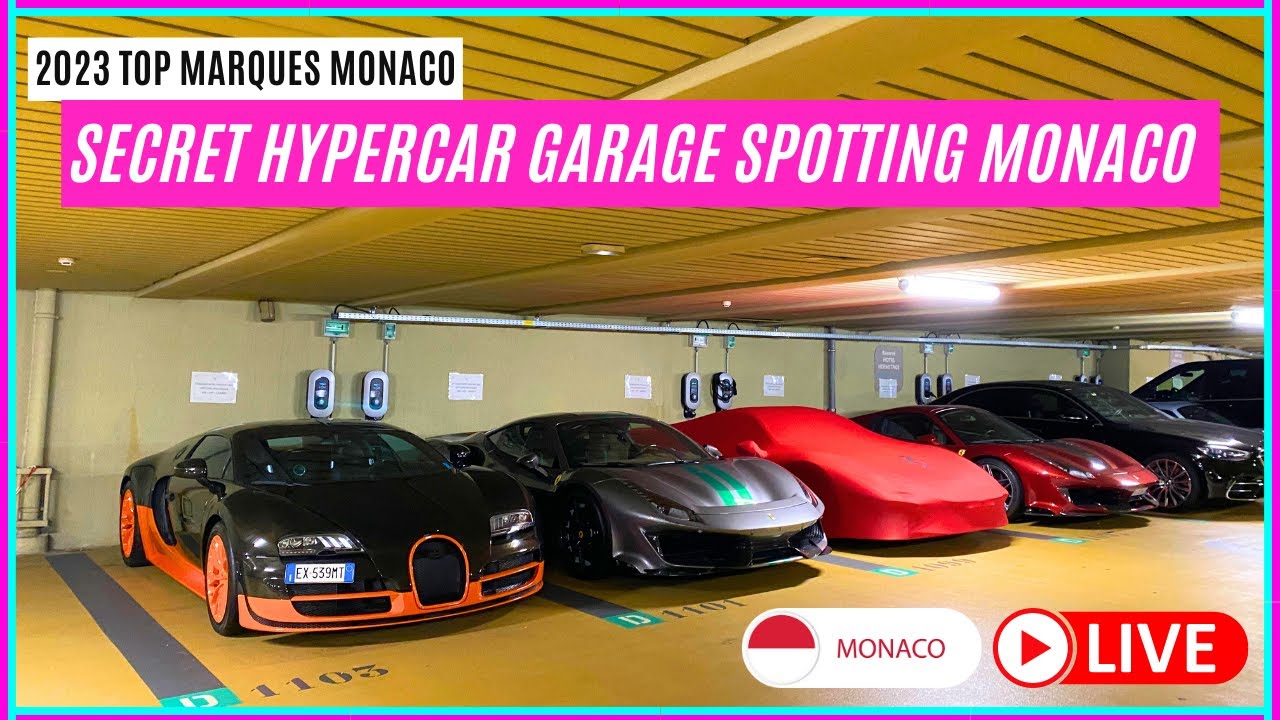 Hypercars hidden in underground parkings | Rare findings in Monte-Carlo | 2023 Top Marques Monaco