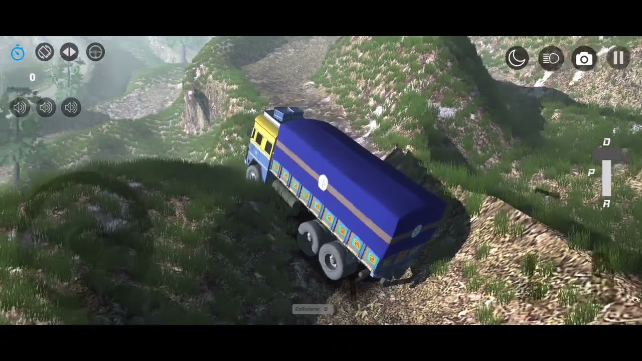 Truck Hills Driving Cargo | Dangerous Mountain Roads GameplayHeavy Cargo Truck Hill Climb |