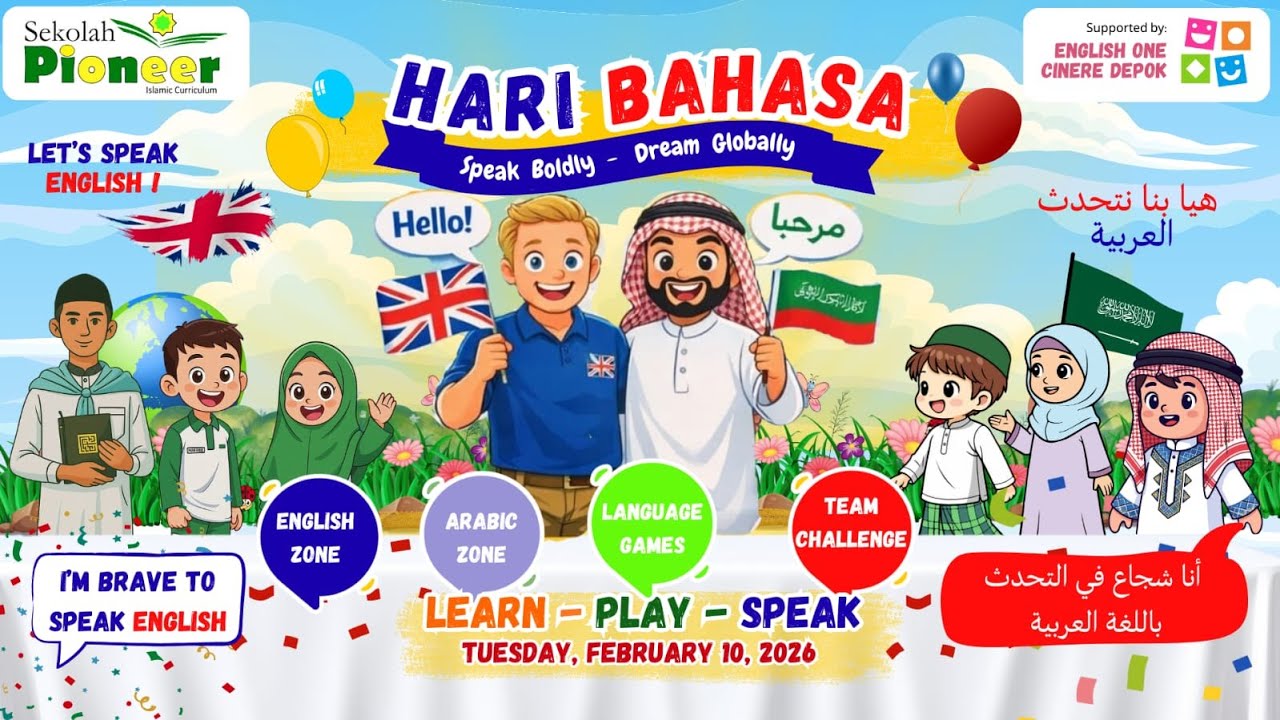 Hari Bahasa Sekolah Pioneer 2026 | Speak Boldly Dream Globally
