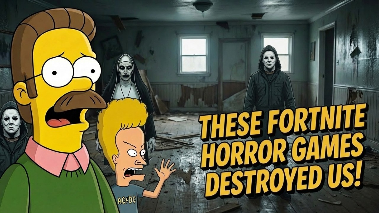 THESE FORTNITE HORROR GAMES DESTROYED US! NED/BEAVIS