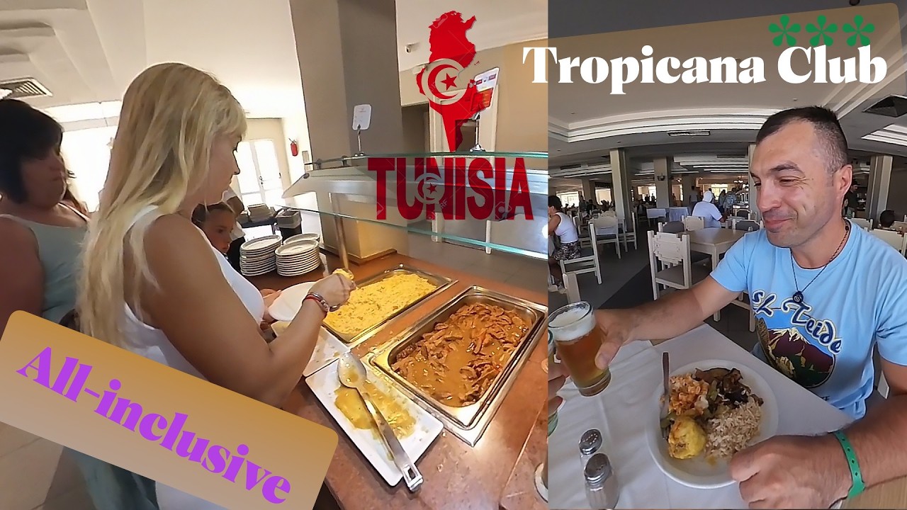 Ce am mâncat la All-Inclusive Tunisia.  Micul dejun, prânz și cină. Calitatea mâncării.
