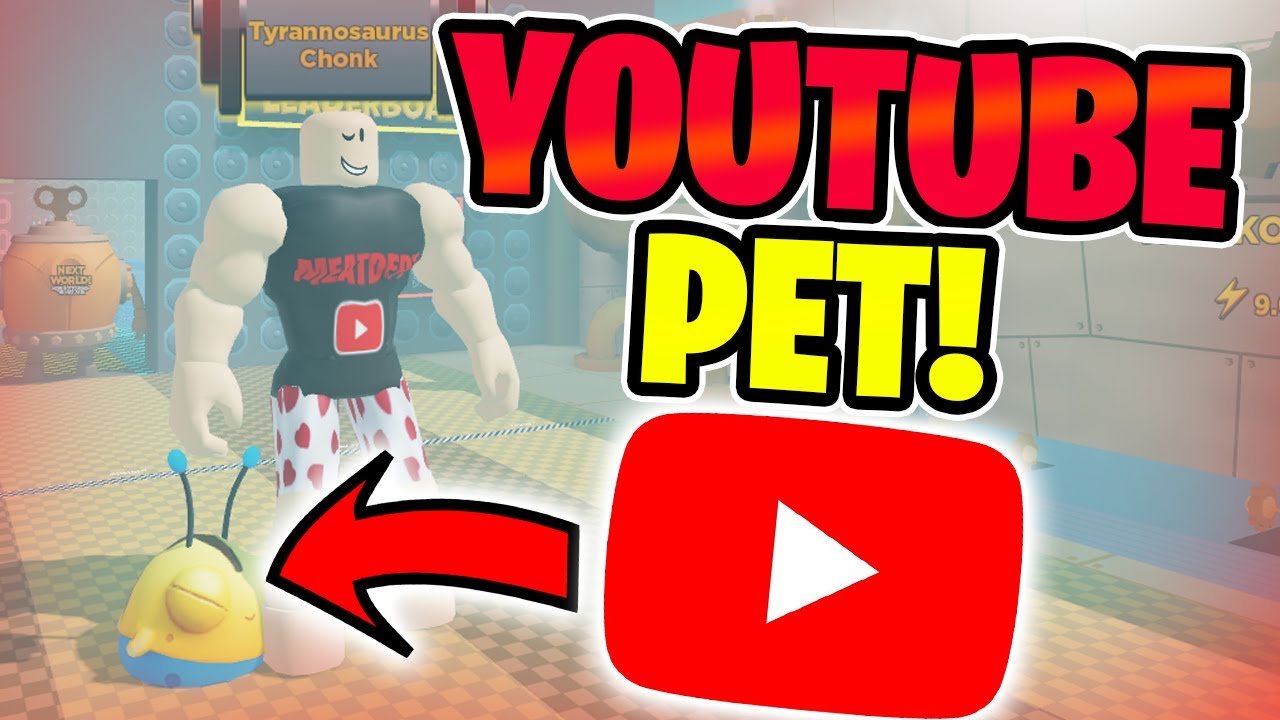 КАК ПОЛУЧИТЬ ПИТОМЦА YOUTUBE | Strongman Simulator