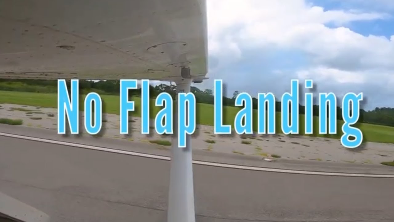No Flap Landing | Epic Flight Academy