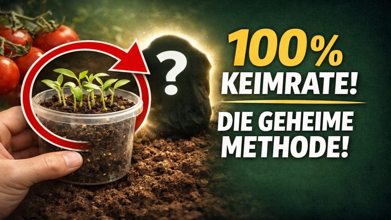 ENTHÜLLUNG! Das ist die geniale Methode zur Tomatenaussaat, die garantiert für eine hundertprozenti