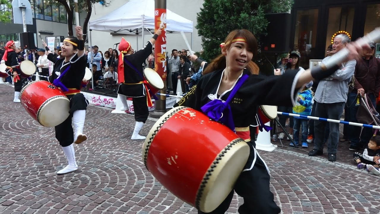 琉球國祭り太鼓 ( シンカヌチャー ) in はいさいFESTA 2014