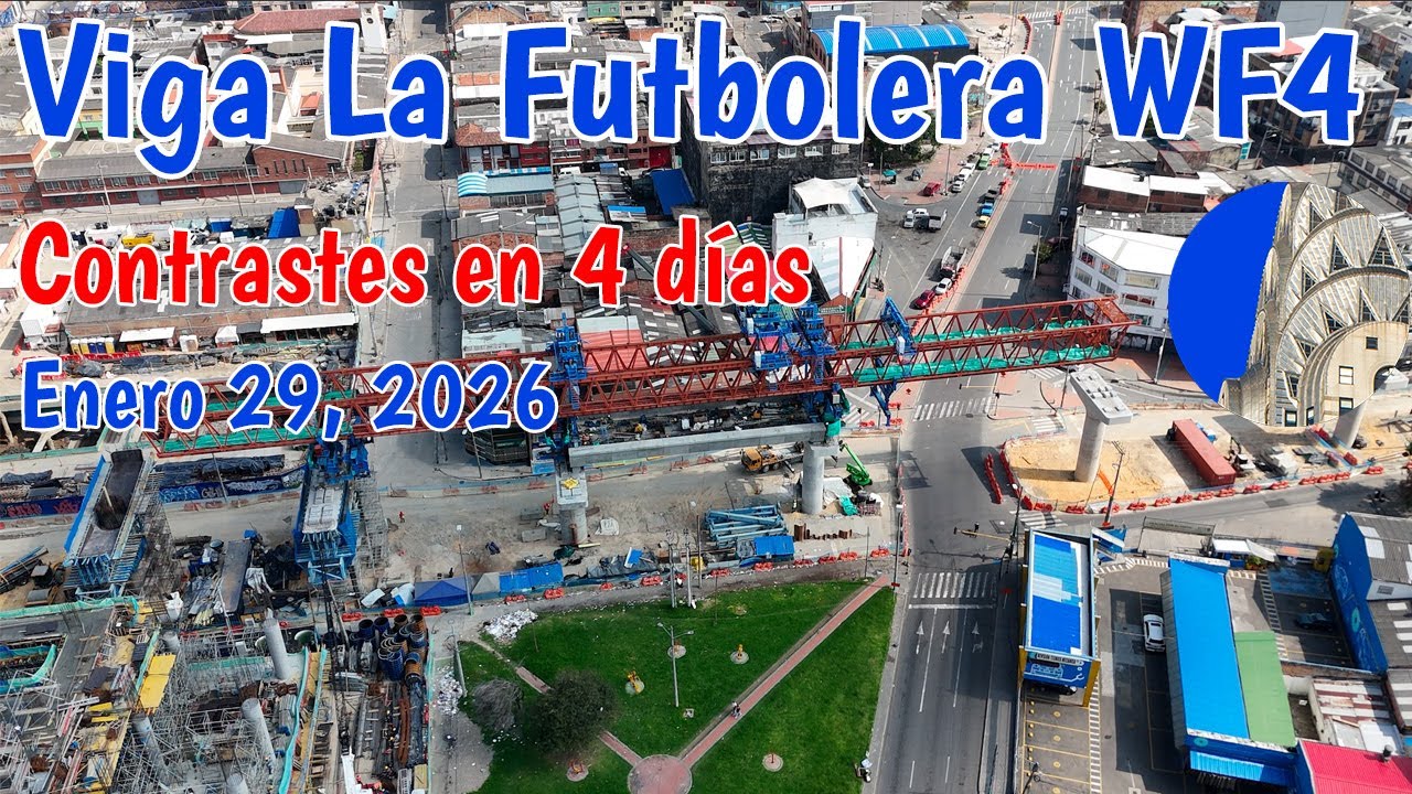 Viga Futbolera Metro de Bogotá WF4 Enero 29 2026