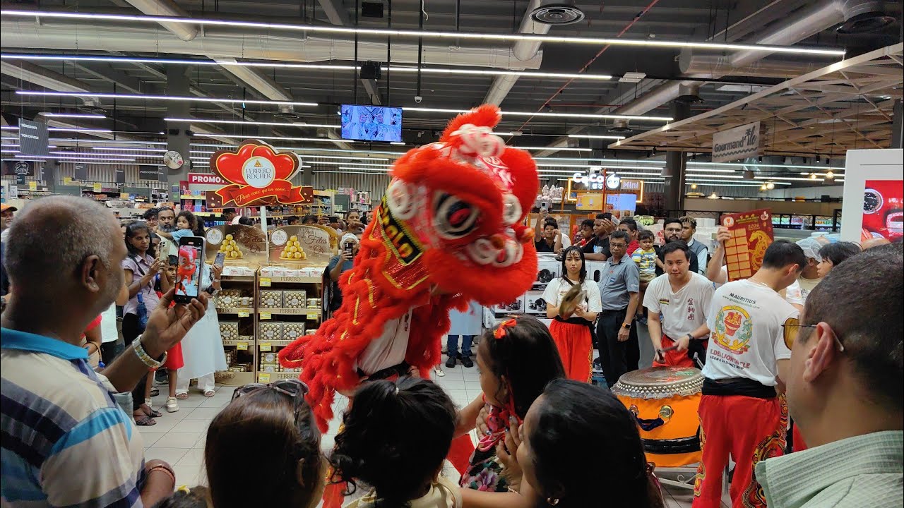 2026 Chinese New Year in  Trianon mall Mauritius 