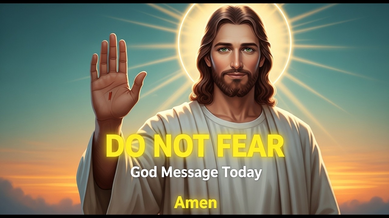 DO NOT FEAR | God Message Today | God Message for You Today | Jesus Says | Fear Not