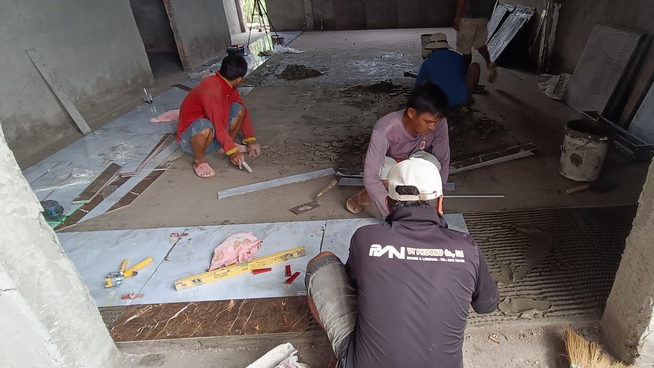 kĩ thuật lót gạch kiểu đẹp miền tây