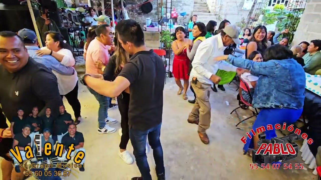 Valente y su grupo musical, Tema Amor Incomparable, Filmaciónes Pablo en los mejores eventos 