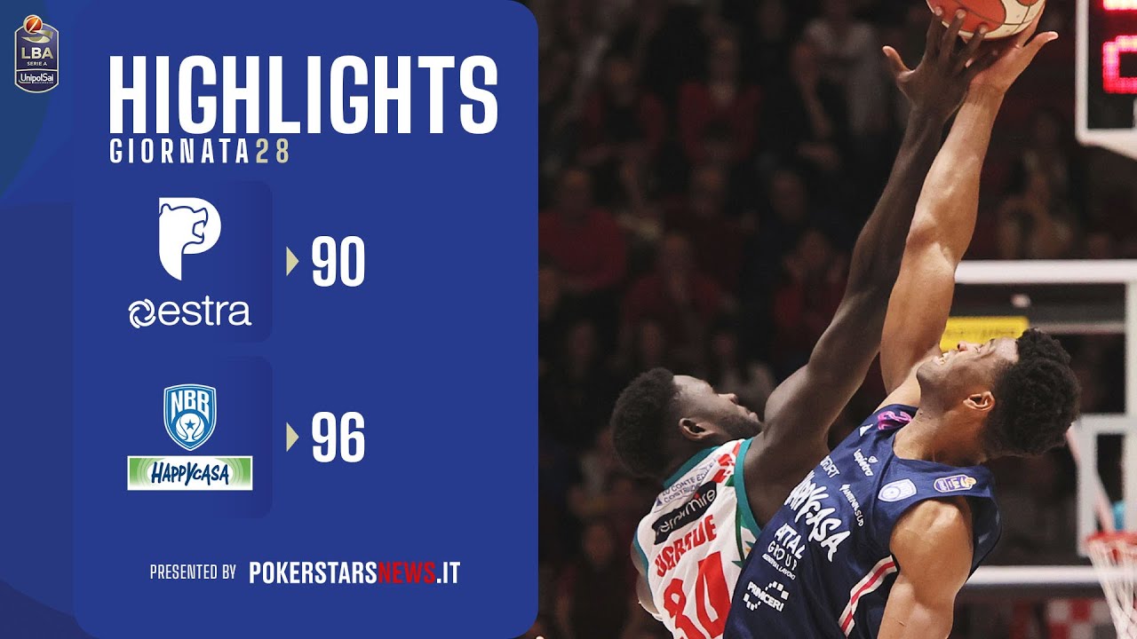 Estra Pistoia – Happy Casa Brindisi | Serie A UnipolSai 2023/24