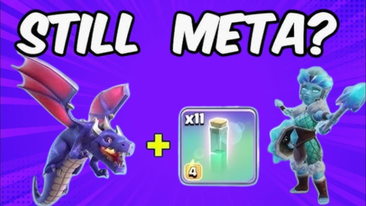 🔥TH18 Dragon Invi + RC Walk Strategy🔥  (3 Star Made Easy)